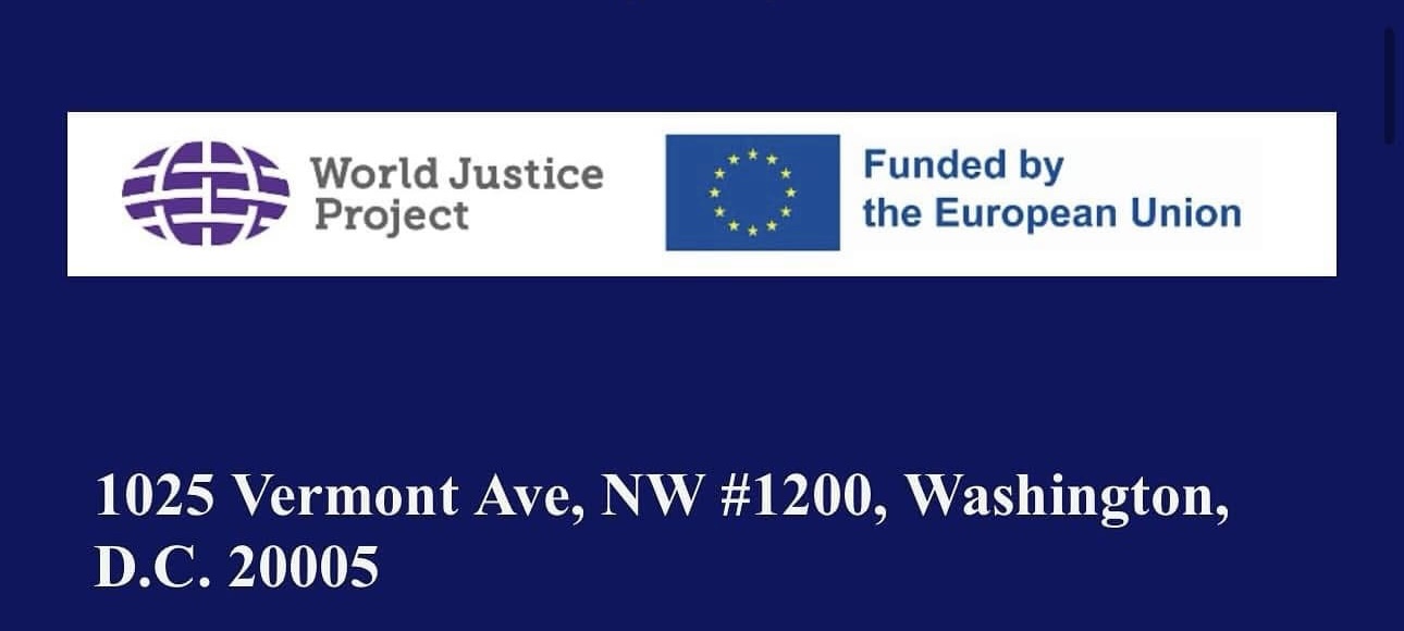 World Justice Project — Finanziato dall'Unione europea